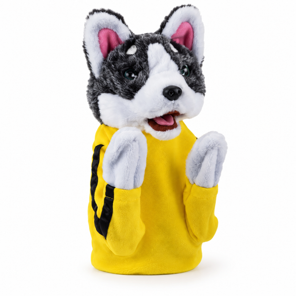 ToyStreet™ Husky Boxing Hand Puppet 🐺🥊