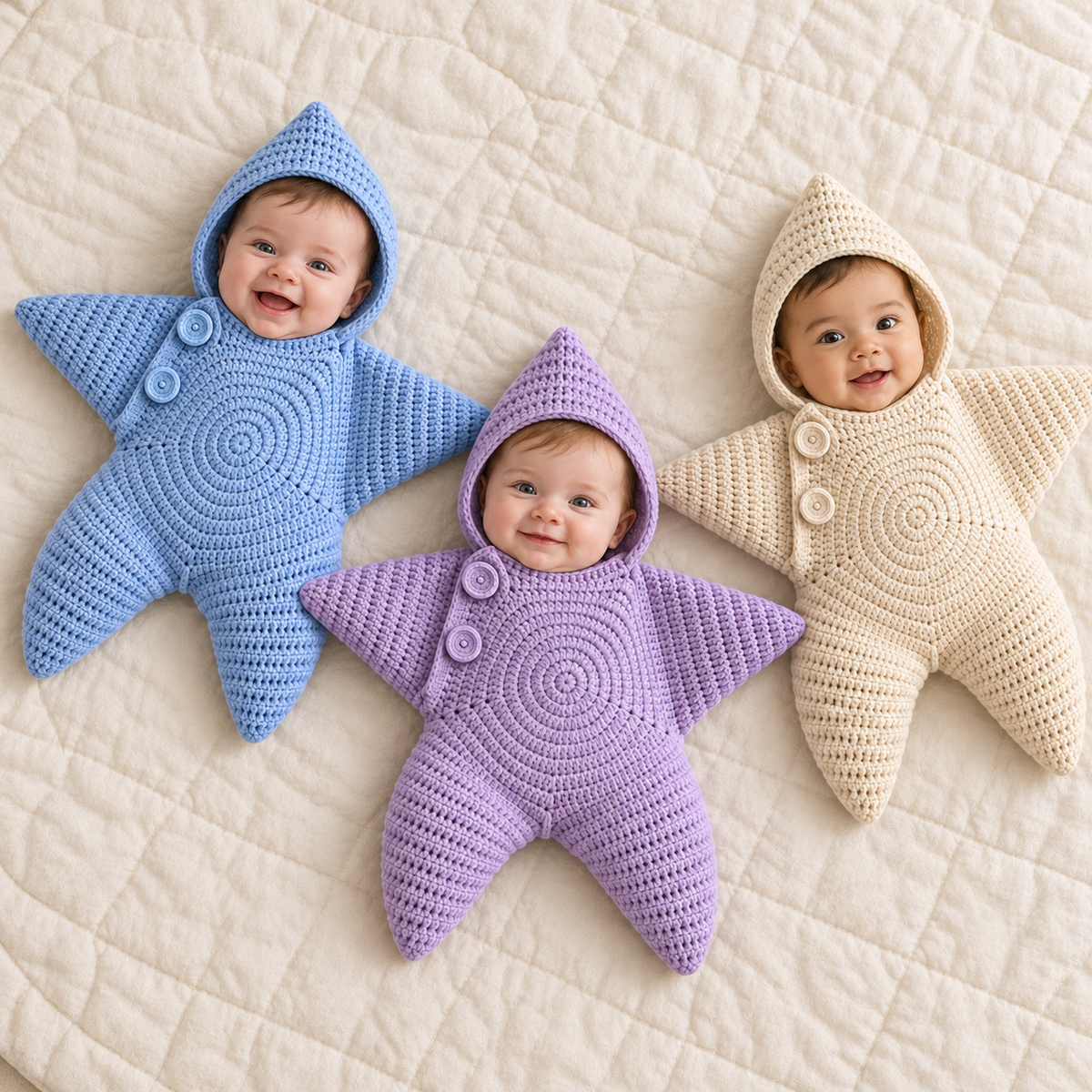 Little Star Baby Romper – Starfish Outfit | ToyStreet